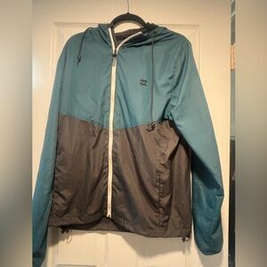 Billabong Zip up Jacket/ Hoodie Size Large